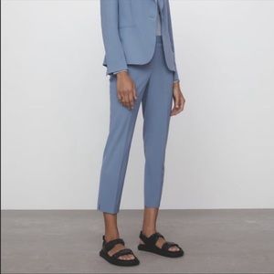Zara blue ankle pants